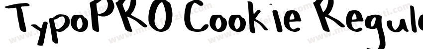 TypoPRO Cookie Regular字体转换